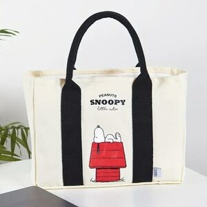 Snoopy Canvas Tote Bag